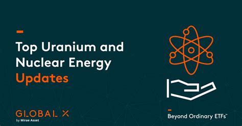 Uranium: De onverwachte ster van de nucleaire energie en medische technologie!